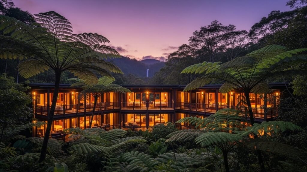 Luxury and Nature Lodgings Tucked Within the Jungle Canopy