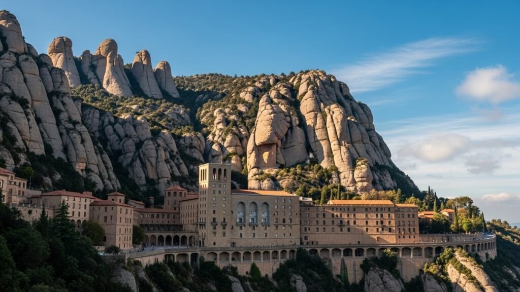 Montserrat The Sacred Jagged Mountain