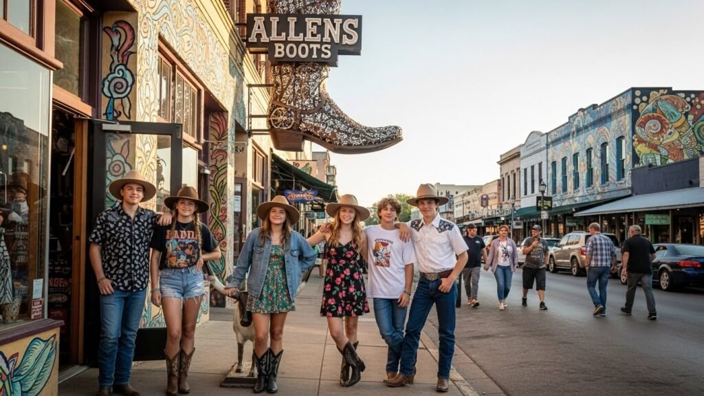 Shopping and Exploring South Congress with Teens