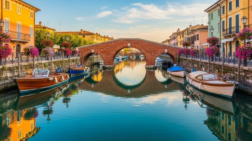 Iconic Bridges and Canals. The Historic Ponte dei Voltoni
