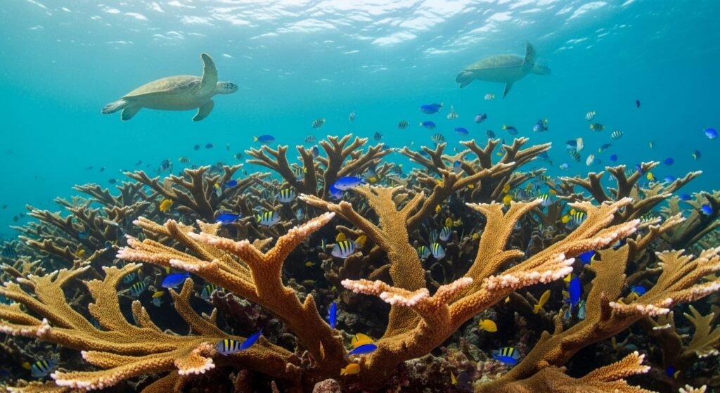 Snorkeling at the Tres Palmas Marine Reserve