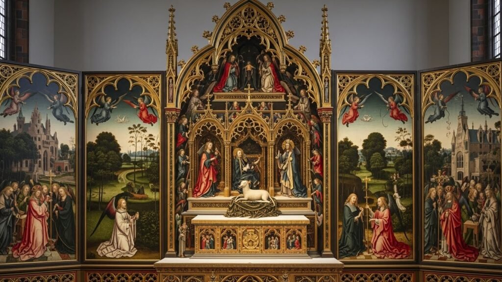 St. Bavo’s Cathedral and the Ghent Altarpiece