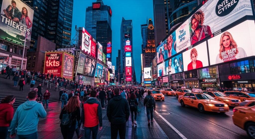 The Electric Energy of Times Square