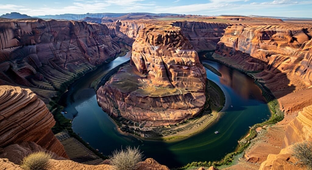 The Mighty Colorado River at Horseshoe Bend