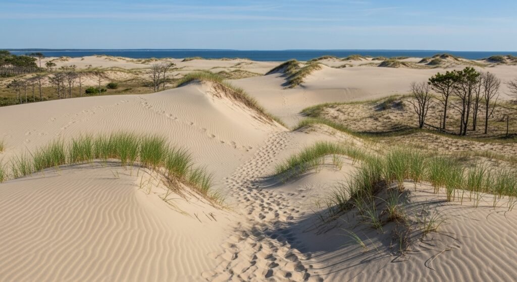 The Walking Dunes at Hither Hills