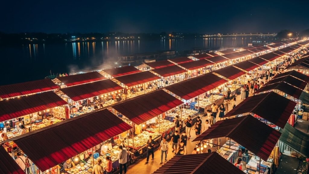 Vientiane Night Market (Riverside Market