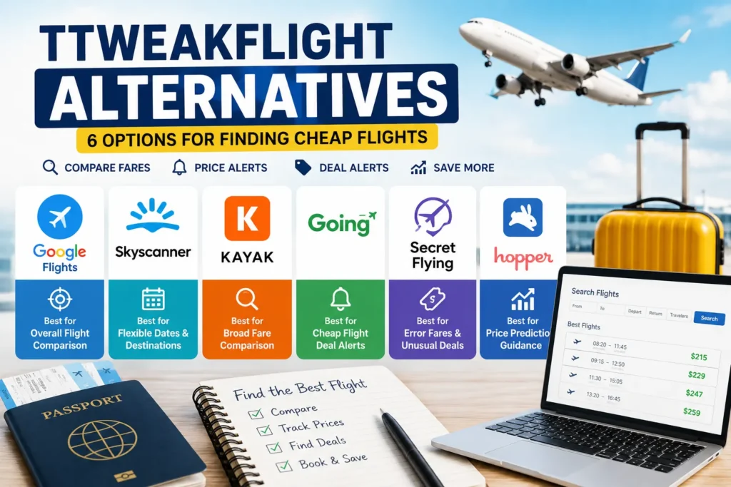 TTweakFlight Alternatives 6 Options for Cheap Flights