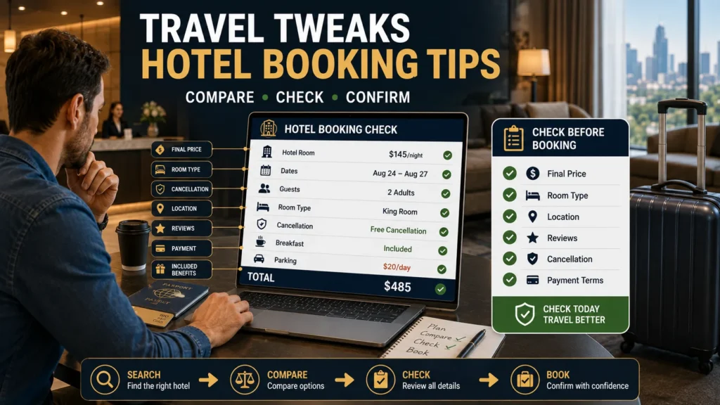 Travel Tweaks Hotel Booking Tips How to Book the Right Hotel