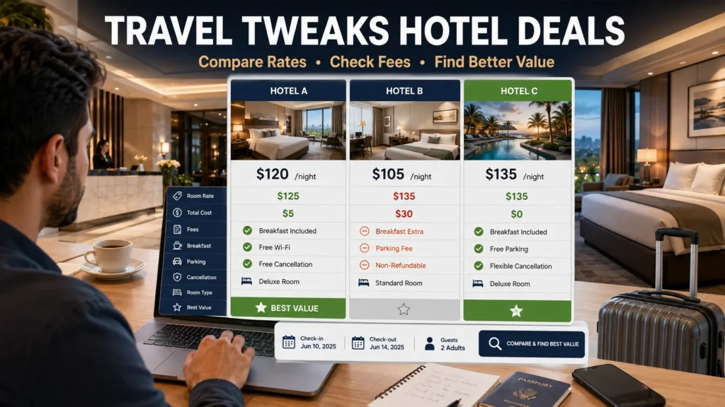 Travel Tweaks Hotel Deals, How to Find Better Hotel Offers