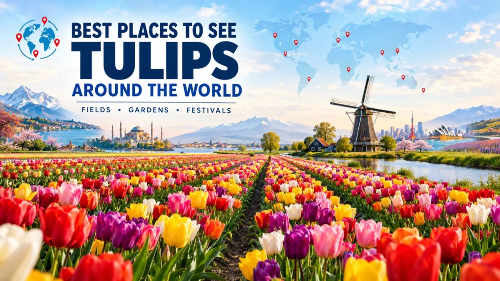 Best Places to See Tulips Around the World