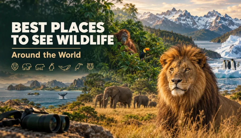 Best Places to See Wildlife Around the World