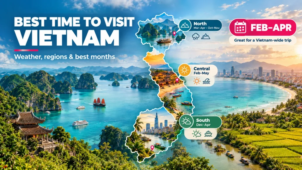Best Time to Visit Vietnam Weather & Month Guide