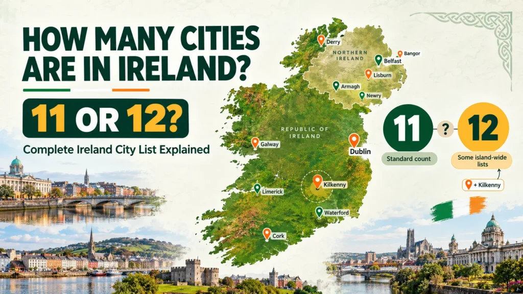 How Many Cities Are in Ireland 11 or 12 Explained